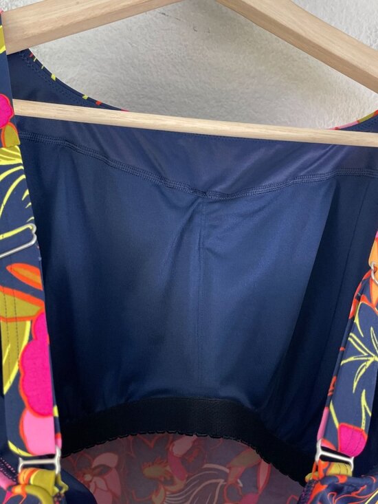 Lands End Womens Plus 18 Floral Tankini Swimsuit Adjustable Straps Beach Pool - Picture 6 of 6